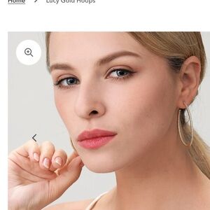 Gold Classic Hoop Earrings